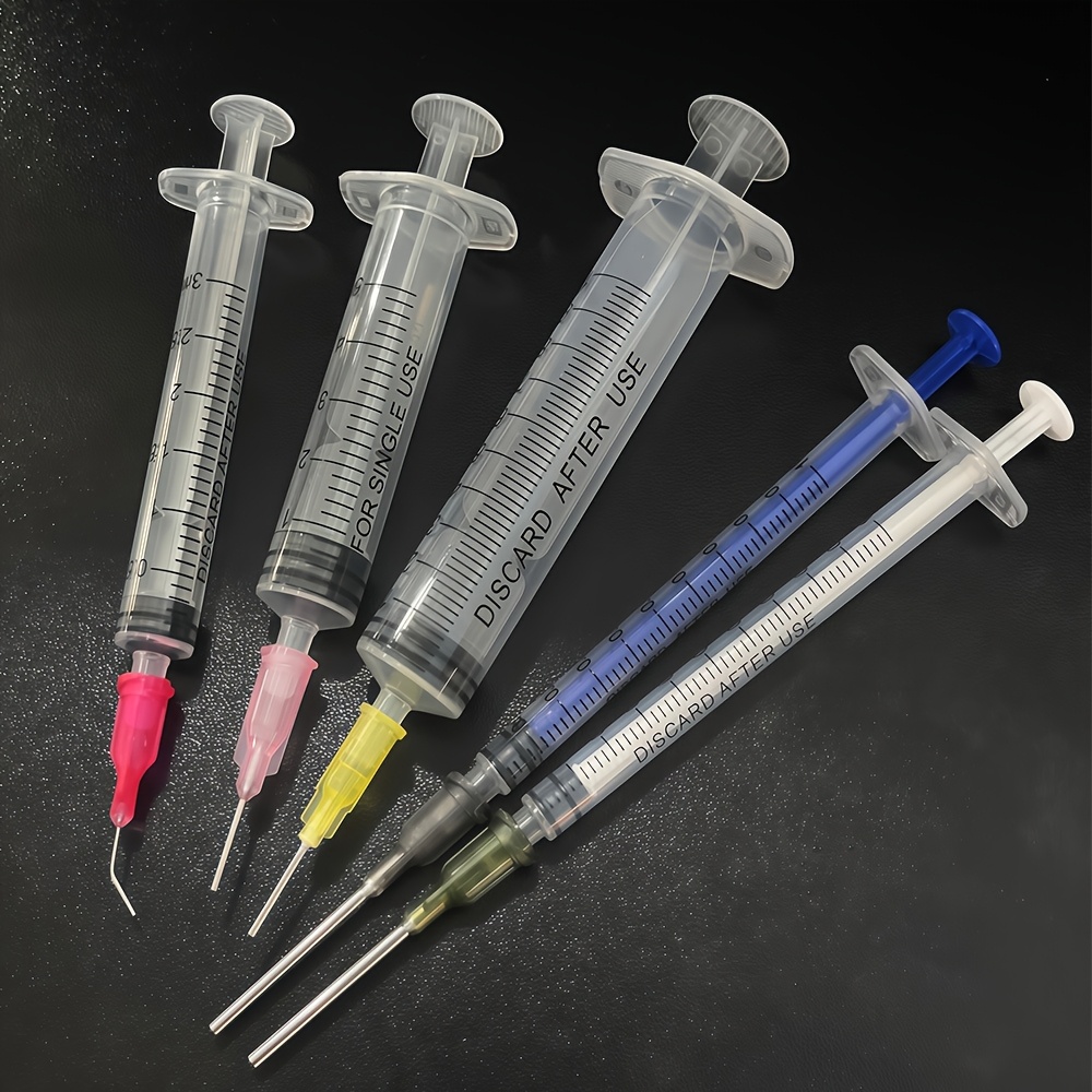 Feeding - Satu Set Jarum Suntik Laboratorium Presisi