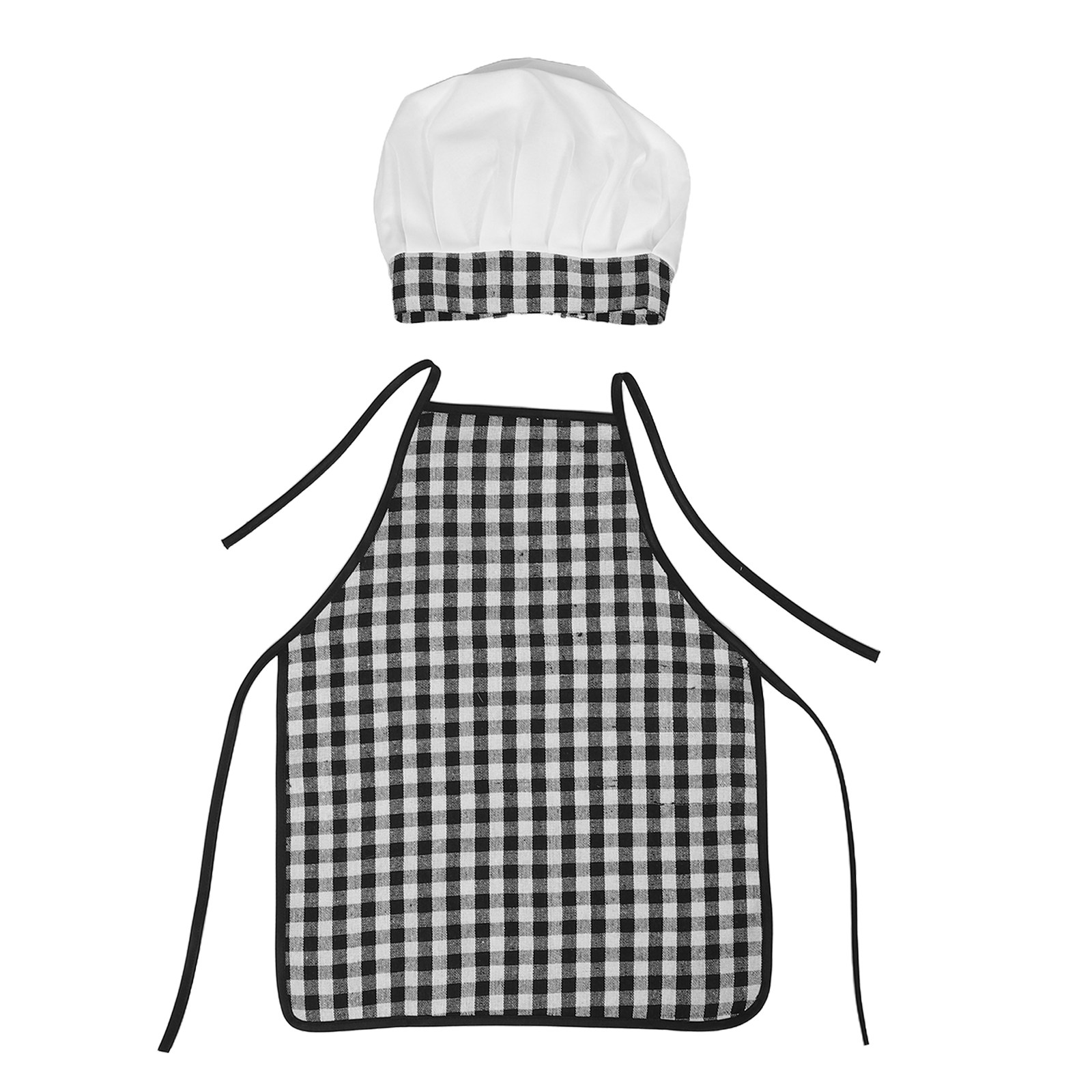 Infant Photography Props Outfit - Setelan kostum koki untuk fotografi bayi