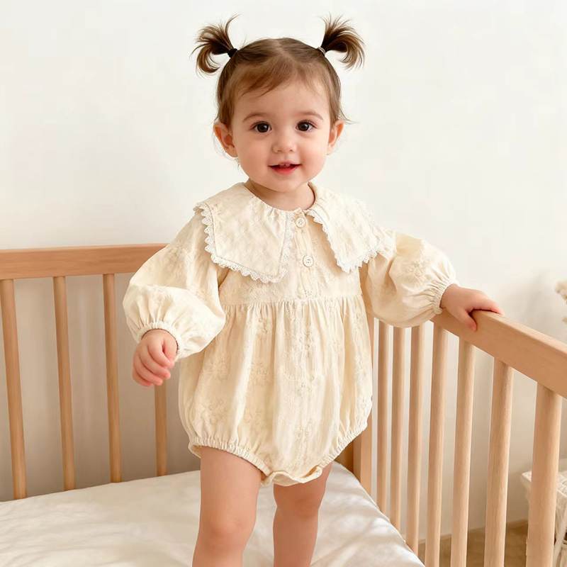 Newborn Baby Girl Romper Floral - Romper One Piece Putri Manis Musim