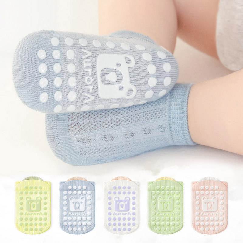 5 Pasang Kaus Kaki Anak Anti-s - Unisex Baby Socks Non Slip ulasan dan harga