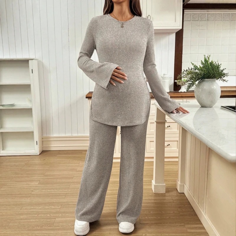 Setelan Rajut Ibu Hamil, Atasa - Maternity Wear ulasan dan harga